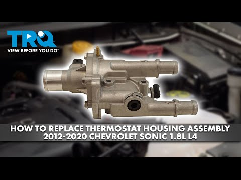 How to Replace Thermostat Housing Assembly 2012-2020 Chevrolet Sonic 1.8L L4