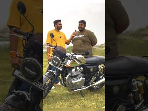 Thumbnail for CONTINENTAL GT-650 PART-12 #review #royalenfield #gt650 #viral #shorts #yotubeshorts #ytshorts #2023