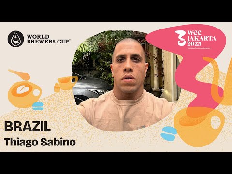 Thiago Sabino, Brazil | 2025 World Brewers Cup Championship | Day 2 Round 1