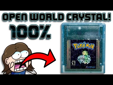 I 100%ed the OPEN WORLD Pokemon Crystal Clear! (Using RetroAchievements)