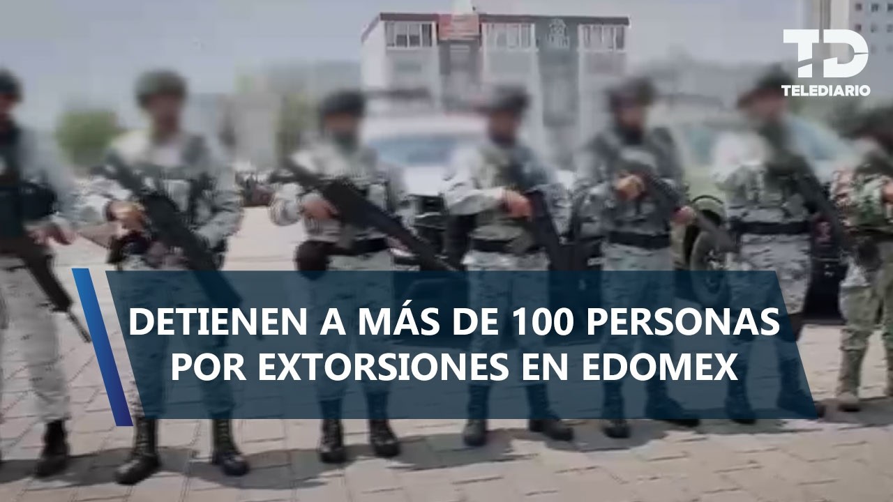 Desconecta Edomex call centers de extorsión; hay 102 detenidos