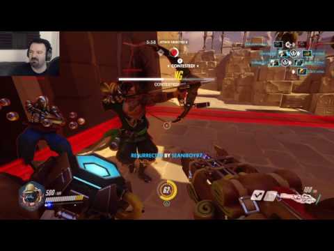 Overwatch Doomfist Launch gameplay pt4 - Return to Egypt