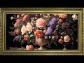 Flower Vase Painting 10 Hours Framed Painting TV Wallpaper