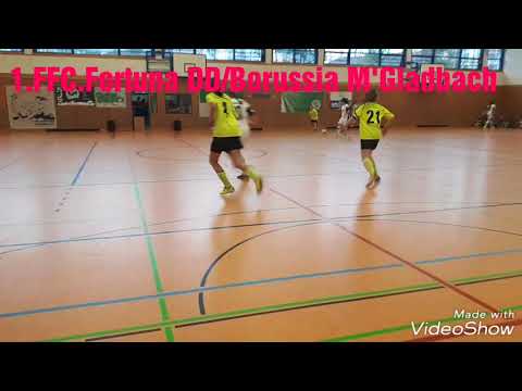 Hallenturnier Lübars //1.FFC Fortuna DD vs Borussia M'Gladbach