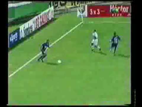 Gol de Delgado a Gimnasia (Boca 3-Gimnasia 2 16-01-2002)