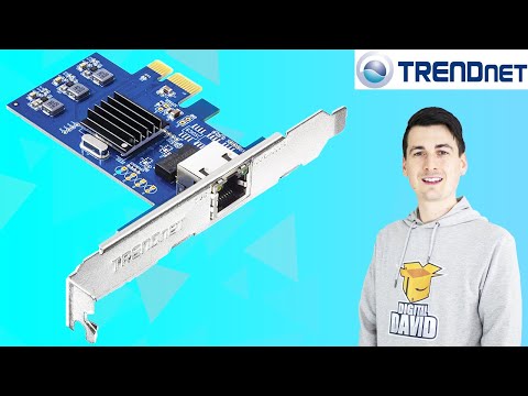 Karta jungiama į tinklą TRENDnet TEG-25GECTX video