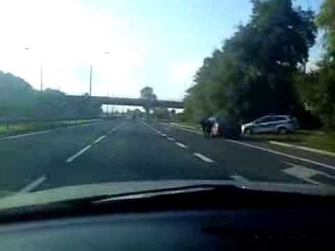 Jak skroić kierowcę , drogówka w akcji ( LUBIN )