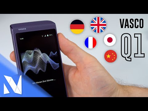 Vasco Translator Q1 - Sprachübersetzer in EIGENER Stimme in 200 Ländern! | Nils-Hendrik Welk