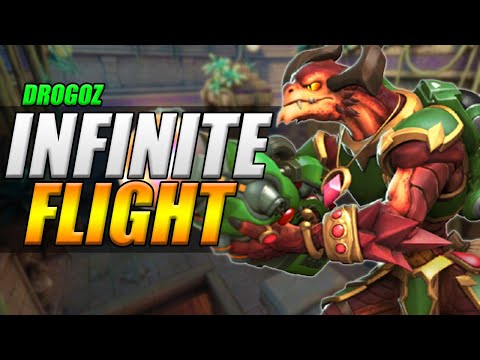 DROGOZ BELIEVES HE CAN FLY! | Paladins