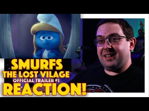 REACTION! Smurfs: The Lost Village Official Trailer #1 - Animated Movie 2017