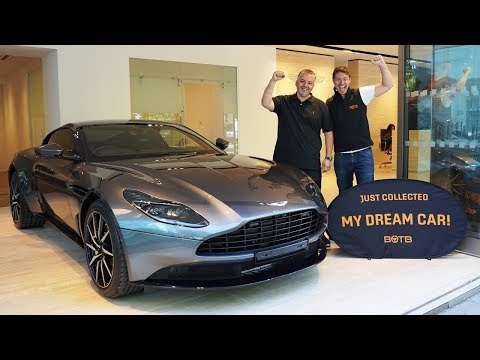 BOTB Winner Arieh Bitton collects his Aston Martin DB11 V8