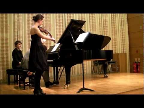 Monique Lapins & Joris Van Den Berg - London Master Classes 2011 Student Concert - Friday 8th July
