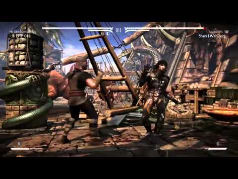 MKX Online Ranked vs Shark I Wahlberg 2