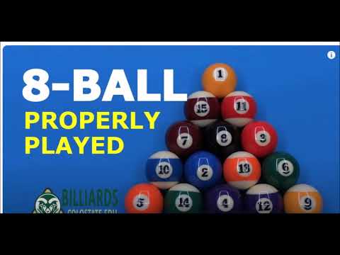 BAR RULES and DIRTY POOL – Why Official Rules are Important