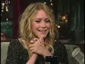 Mary Kate Olsen Interview David Letterman