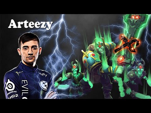 Arteezy - Wraith King Safelane | Dota 2 7.28b Gameplay