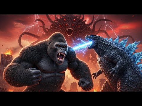 Prophecy of Doom: Kong and Godzilla Unite Against the Abyssal Scourge - Official Trailer!