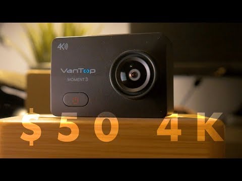 Can a $50 4K Action Camera Yield Cinematic Footage?? (VanTop Moment3 Review)