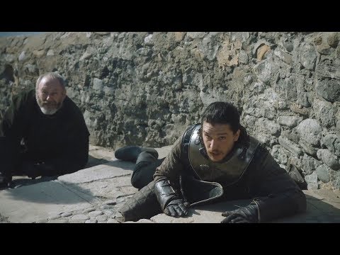 Jon Snow llega a Rocadragón | Juego de Tronos Español HD