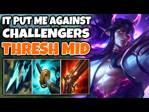 AD Thresh Mid against Challengers? Surely this will go well. | Off-Meta Climb | 13.12
