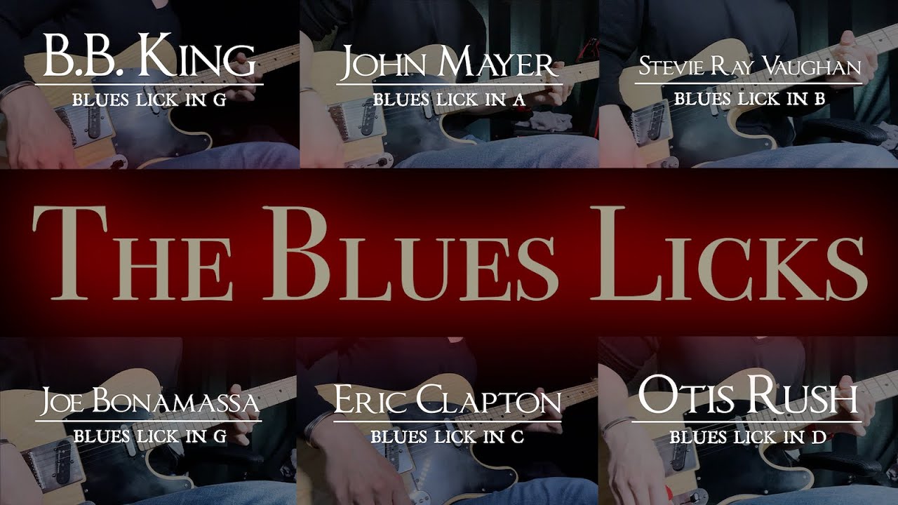 A Collection of Legendary Blues Licks Every Guitarist Should Know