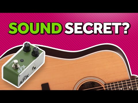 Acoustic guitar sound secret? Adding a  compressor pedal to your setup