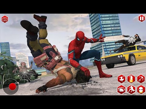 Spider Gangster Grand City | Spider gangster crime city gameplay