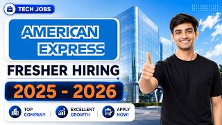 🔥 American Express Off-Campus Hiring | GenAI & Automation Apprentice + QA Engineer | Freshers Apply