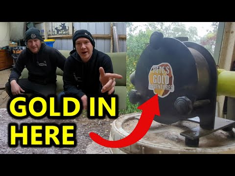 CRUSHING ROCKS FOR GOLD