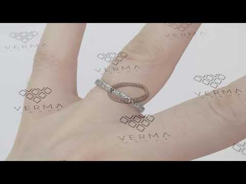 Circa 1890s Victorian Rare Single Cut Diamond Eternity Wedding Band