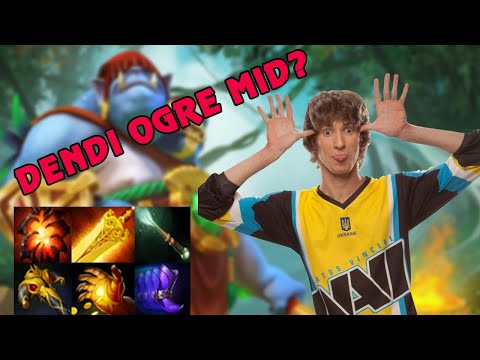 Dendi Play Ogre Magi DESTROYED Invoker At Mid In 23 Mins | DENDI ON STREAM | 24/07/2019 | Dota 2