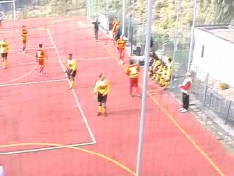 Gol di Giovanni Colangelo (A.S.D. Cirigliano - 3P Valle del Noce 6-4)