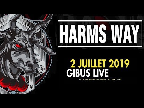 HARM'S WAY Live Paris, Gibus  02 07 2019