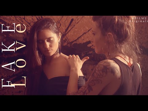 Fake Love | a Sensual Romantic Intimacy Between  Girls | LGBTQ| Romantic Short Film | English CC