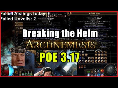 ⚡ POE 3.17 ⚡ SKCloudy - Breaking the Helm
