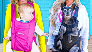 Treating Our Dog Like My Baby Daughter for 24 Hours