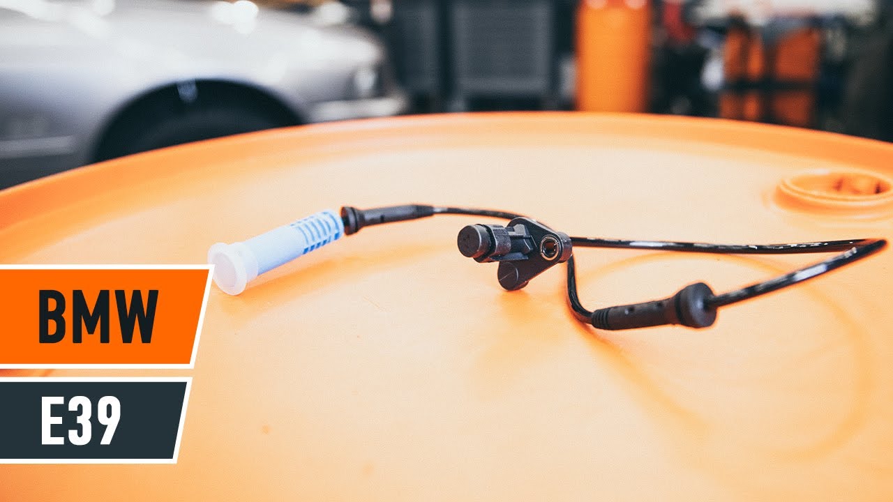 Cómo cambiar: sensor ABS de la parte trasera - BMW E39 touring | Guía de sustitución