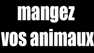 L' Homme est végétarien !!!