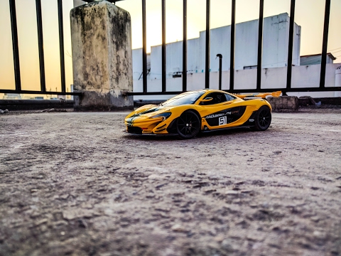 McLaren P1 GTR Launch Control! (Rastar McLaren P1 GTR 1:14 RC Car)