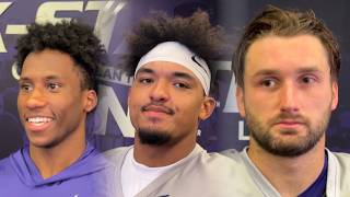 K-State's Brandon White, Jordan Allen & Gabe Powers talk fall camp