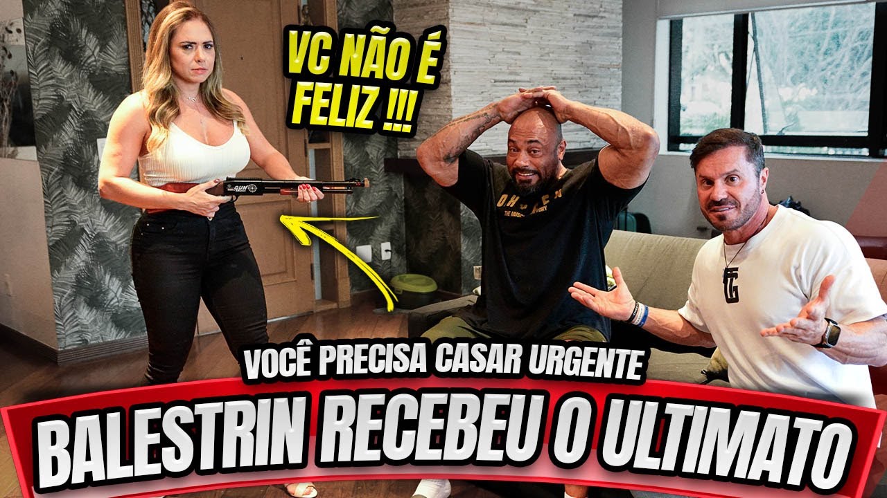 TATI DEU O ULTIMATO PARA O BALESTRIN - VOCÊ NÃO É FELIZ