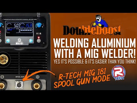 R-Tech Spool Gun Review . Welding Aluminium With Inverter M.I.G.