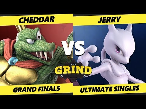 The Grind 118 Grand Finals - Jerry (Mewtwo, Joker) Vs Cheddar (K Rool, Palu, Roy) Smash Ultimate
