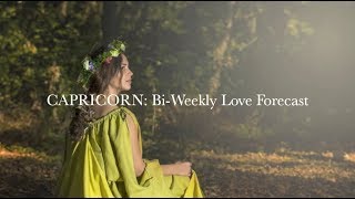 CAPRICORN • Bi-Weekly Love Forecast | Sept. 1st-15th 2018 - "IMPROVING WORK LIFE + LOVE"