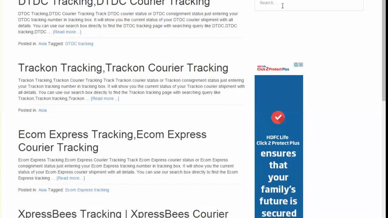 APC Postal Logistics Tracking Guide