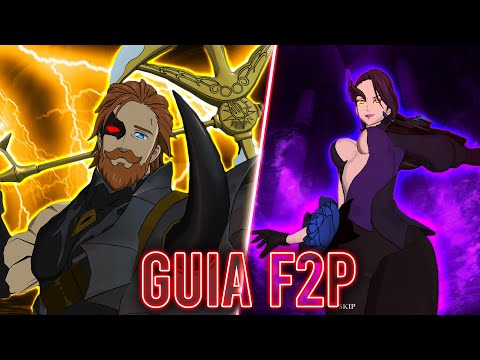 EQUIPO F2P Free To Play BOSS MERLIN en DIFICULTAD LEYENDA - 7DS Grand Cross