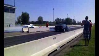 preview picture of video 'Dragracing in Grove Creek Racway, Minnesota'
