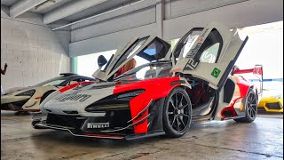 100+ Supercars Arriving - Lamborghini Aventador SVJ, McLaren SENNA GT - Ride2Revive 2024