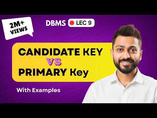 Understanding Candidate Keys and Primary Keys in Database Management ...
