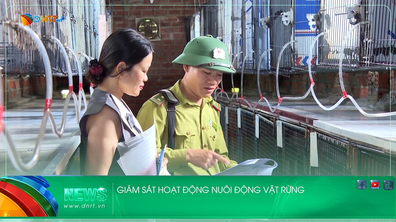 GIÁM SÁT HOẠT ĐỘNG NUÔI ĐỘNG VẬT RỪNG